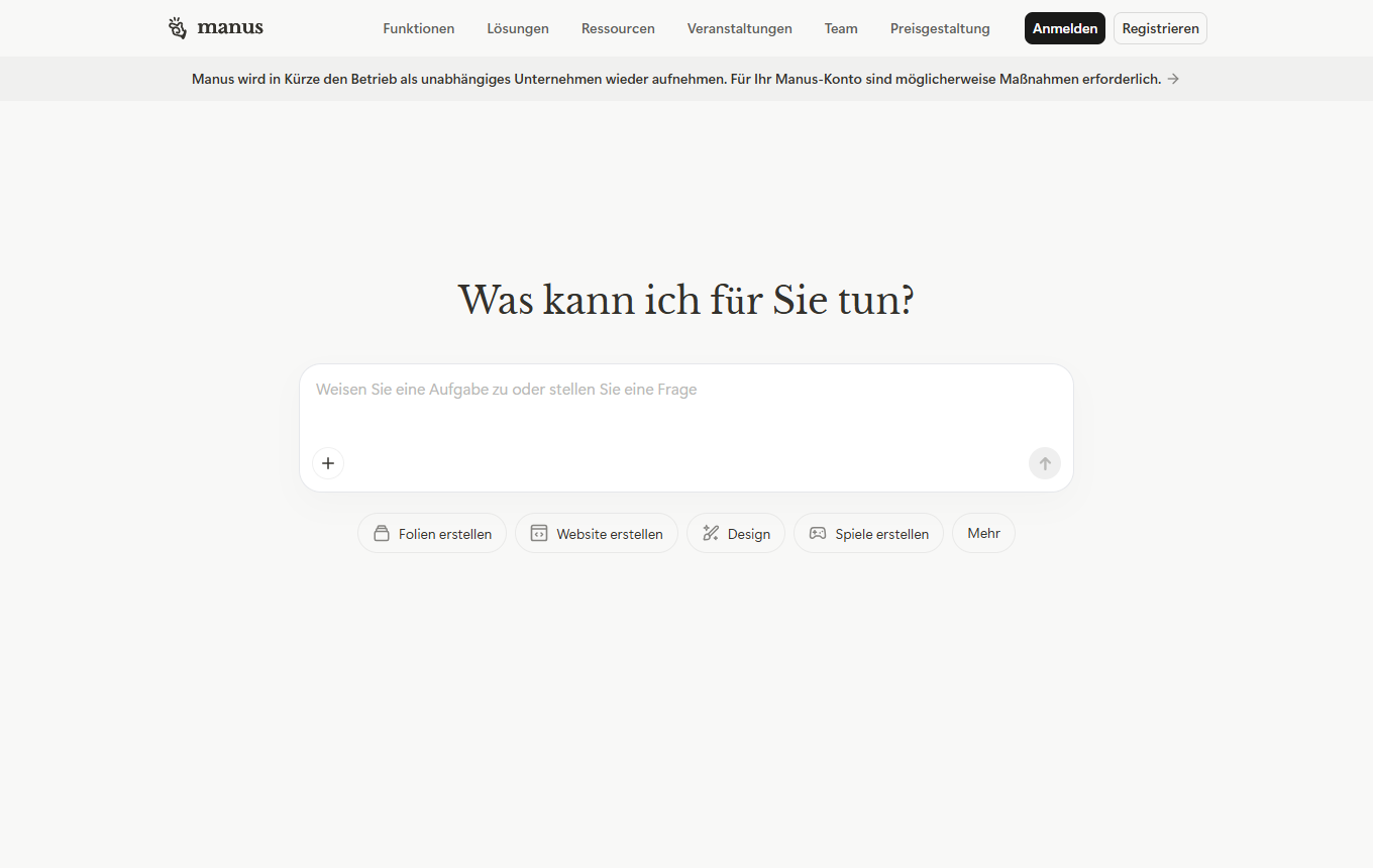 Vorschau von Manus
